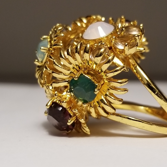 🌟RARE***COACH TONY DUQUETTE RING - Picture 2 of 4